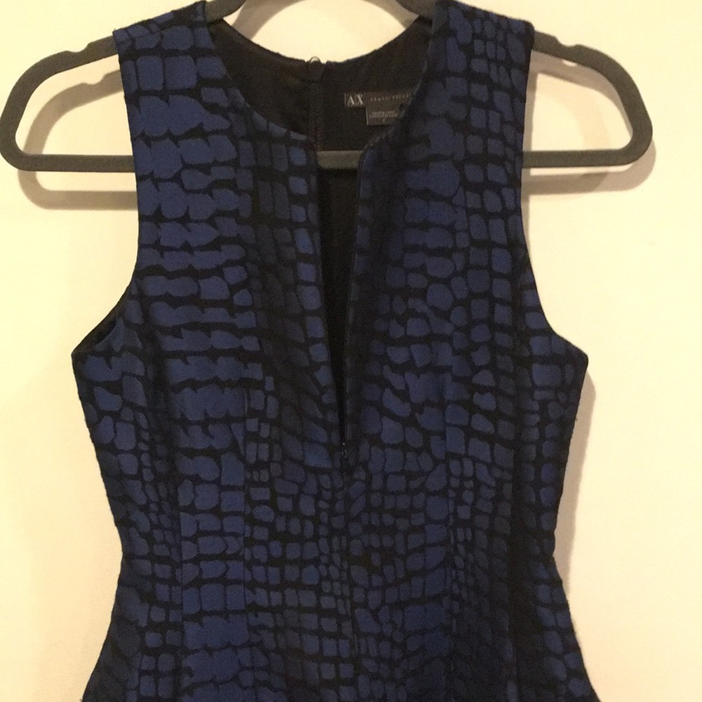 ARMANI royal blue dress - Picture 2 of 11